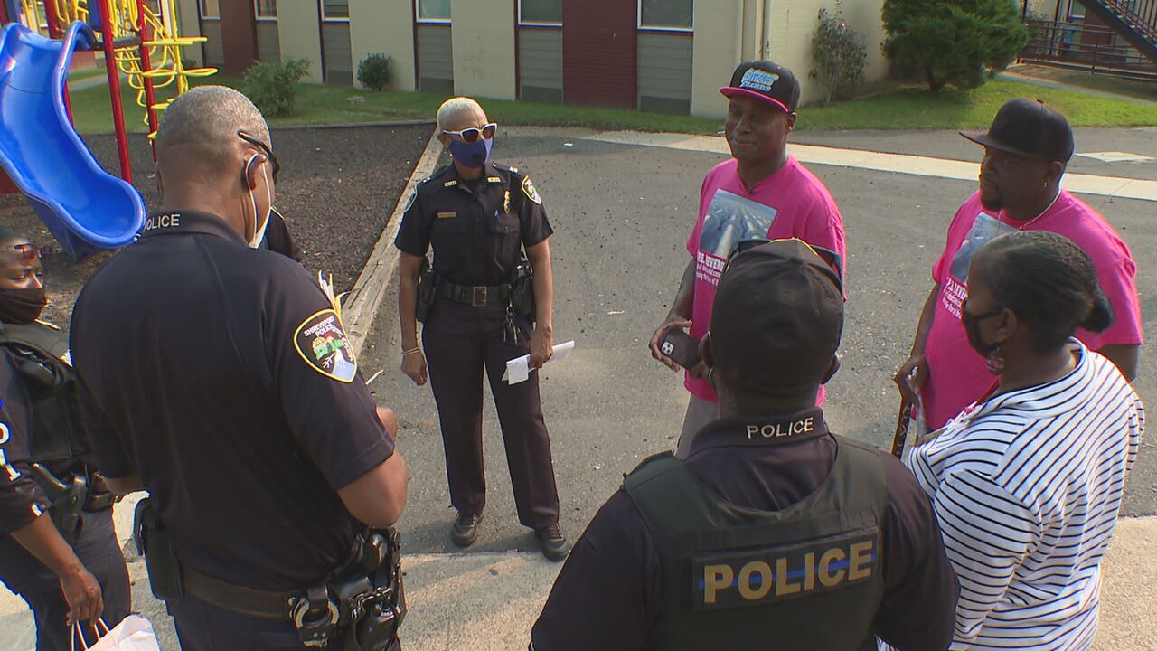 Terrance Winn and police